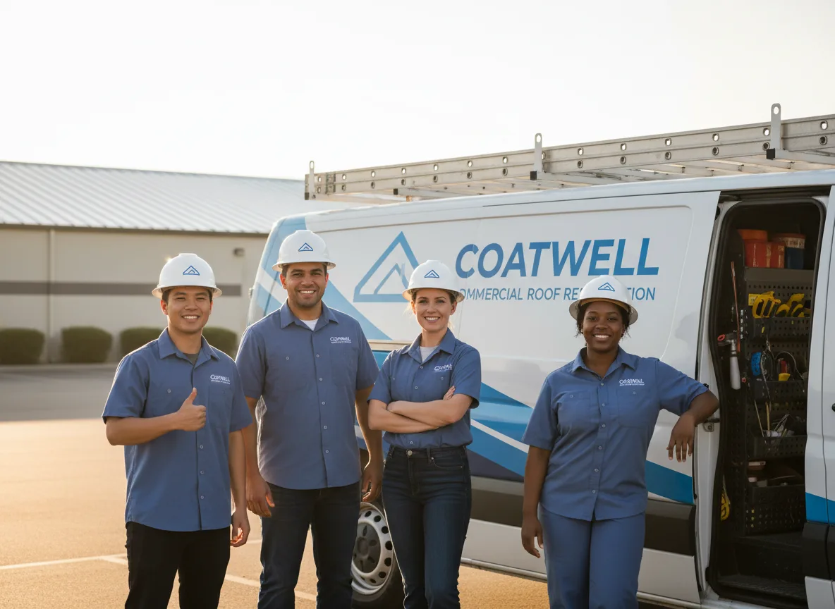 Commercial roof coating company in Sanders, AZ